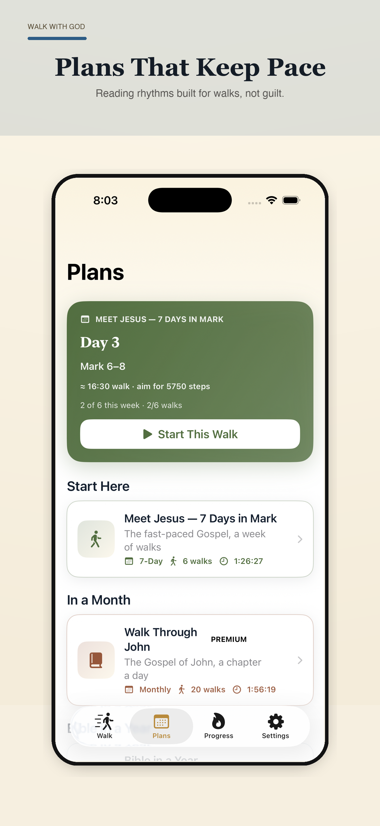 Plans that keep pace